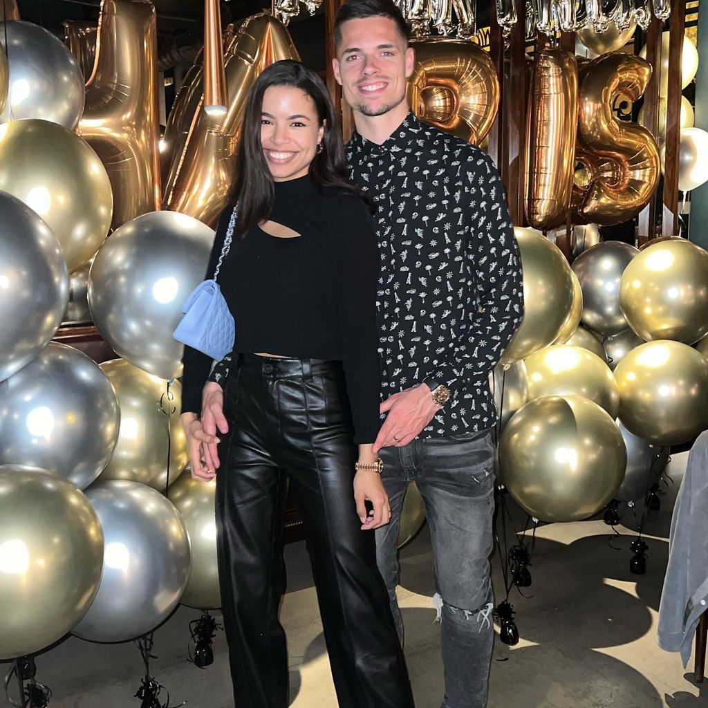 Sarah Richmond und Julian Weigl