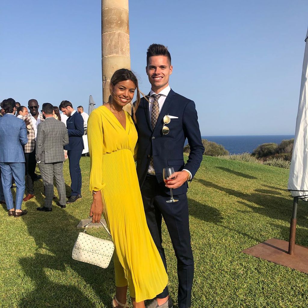 Sarah Richmond und Julian Weigl im Juni 2019