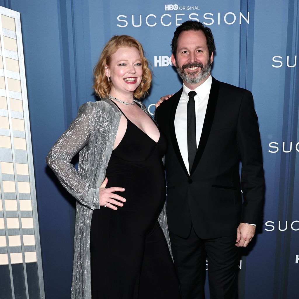 Sarah Snook und ihr Ehemann Dave Lawson, März 2023