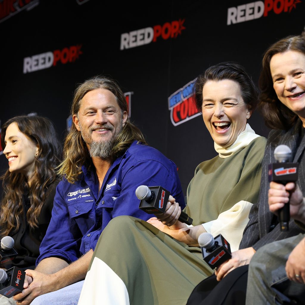 Sarah-Sofie Boussnina, Travis Fimmel, Olivia Williams und Emily Watson, Comic Con