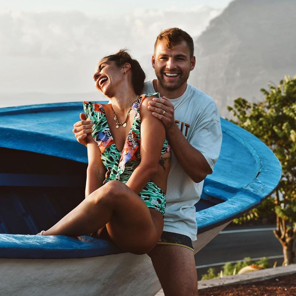 Sarah und Julian Engels im Urlaub