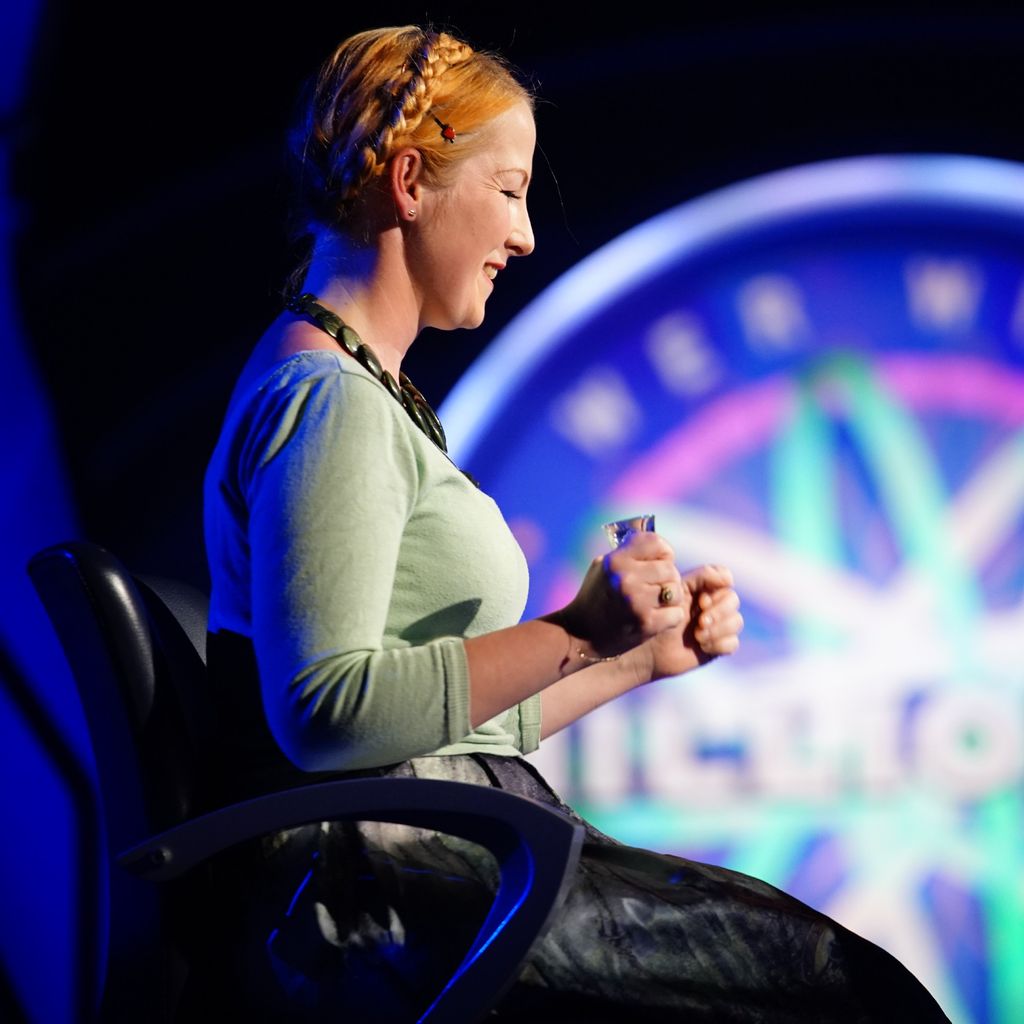 Sarah Wieding bei "Wer wird Millionär?"