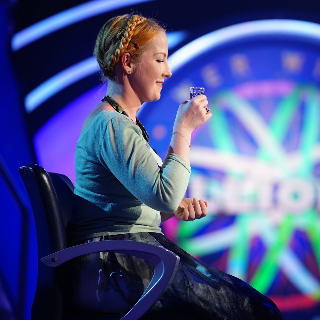 Sarah Wieding bei "Wer wird Millionär?"