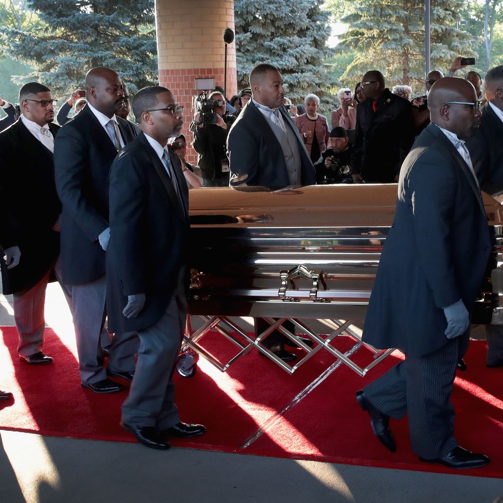 Trauerfeier von Aretha Franklin in Detroit
