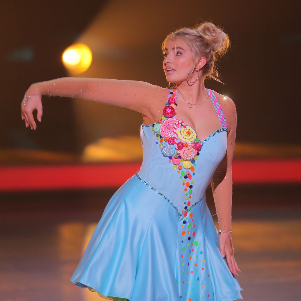 Sarina Nowak bei "Dancing on Ice"
