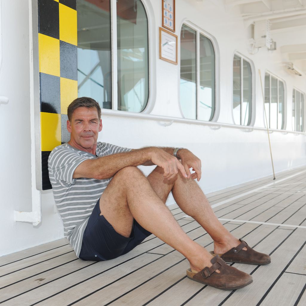 Sascha Hehn auf dem Traumschiff im Oktober 2015