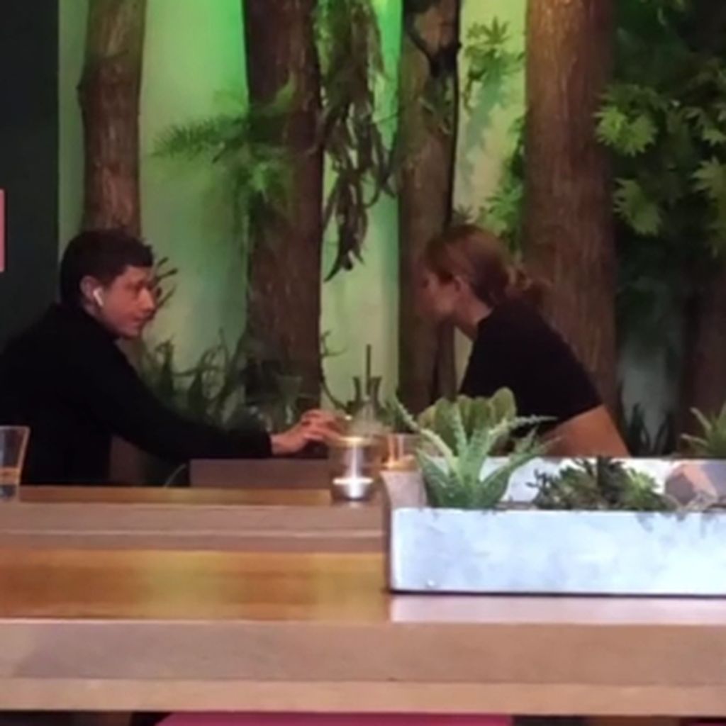 Sascha Koslowski und eine Unbekannte