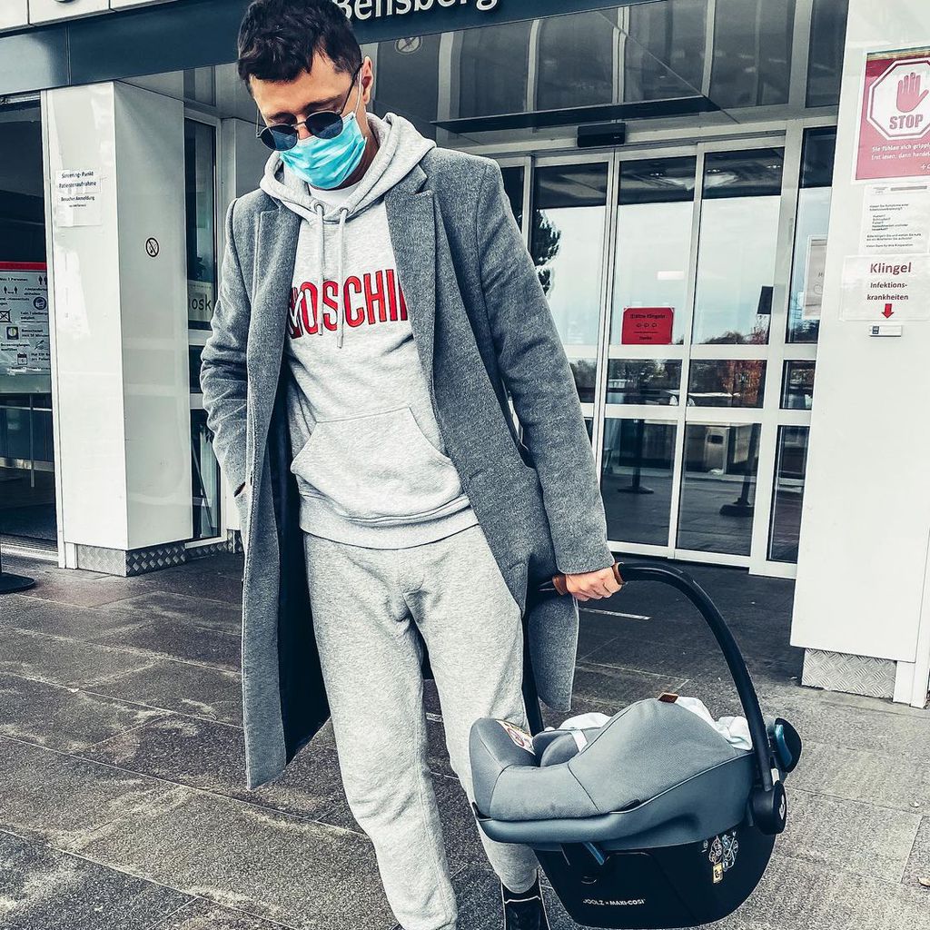 Sascha Koslowski mit seinem zweiten Sohn
