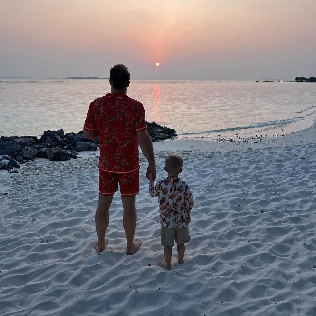 Sasha mit seinem Sohn Otto