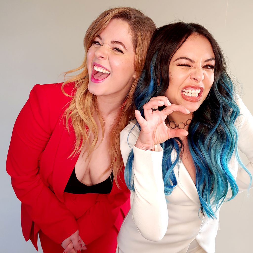 Sasha Pieterse und Janel Parrish aus "Pretty Little Liars: The Perfectionists"