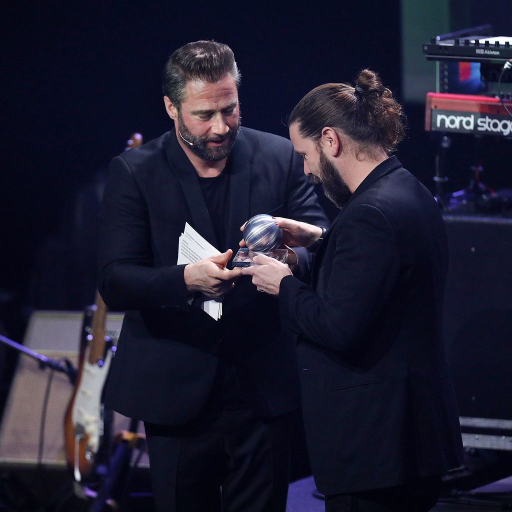 Sasha und Rea Garvey  beim Deutschen Nachhaltigkeitspreis 2018