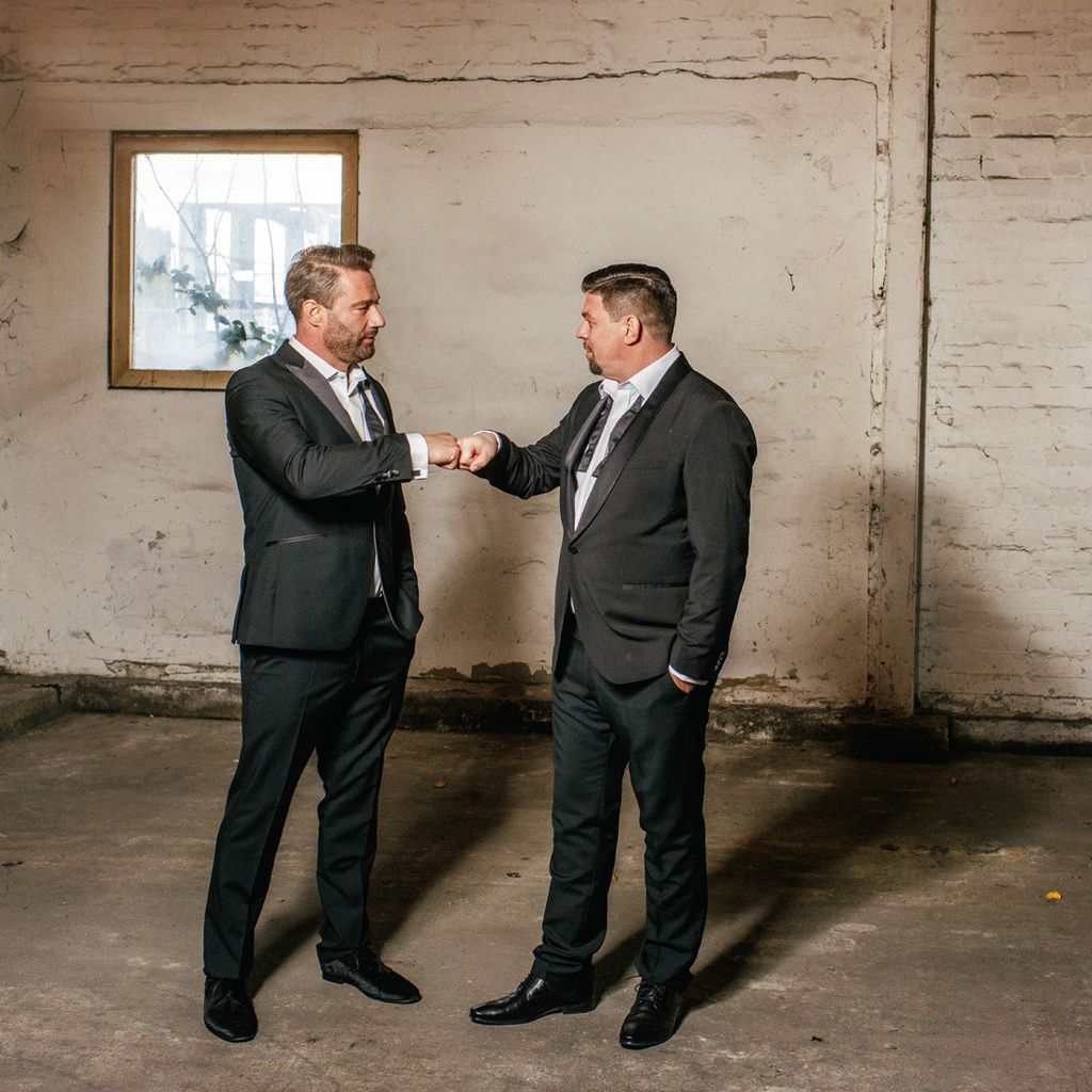 Sasha und Tim Mälzer