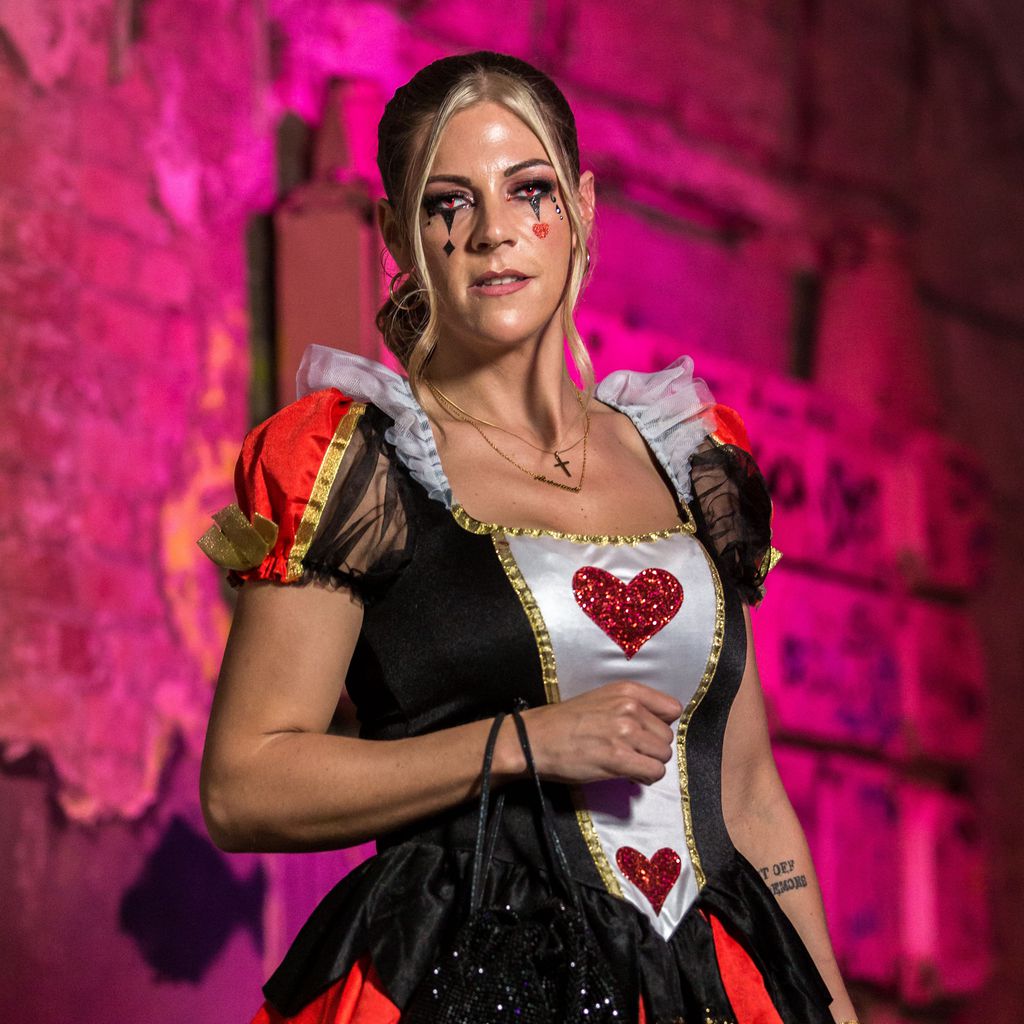Saskia Beecks bei der NYX-Halloween-Party 2019