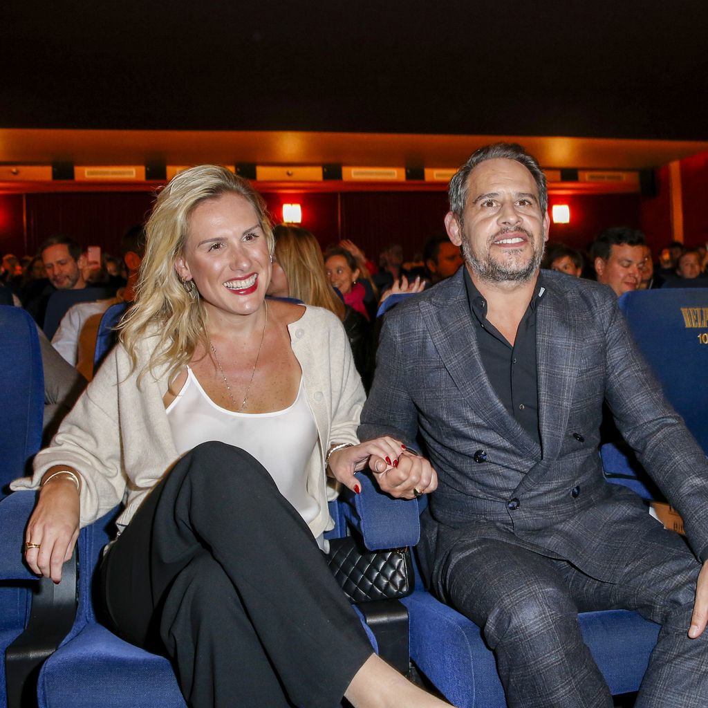 Saskia de Tschaschell und Moritz Bleibtreu im November 2021 in Berlin