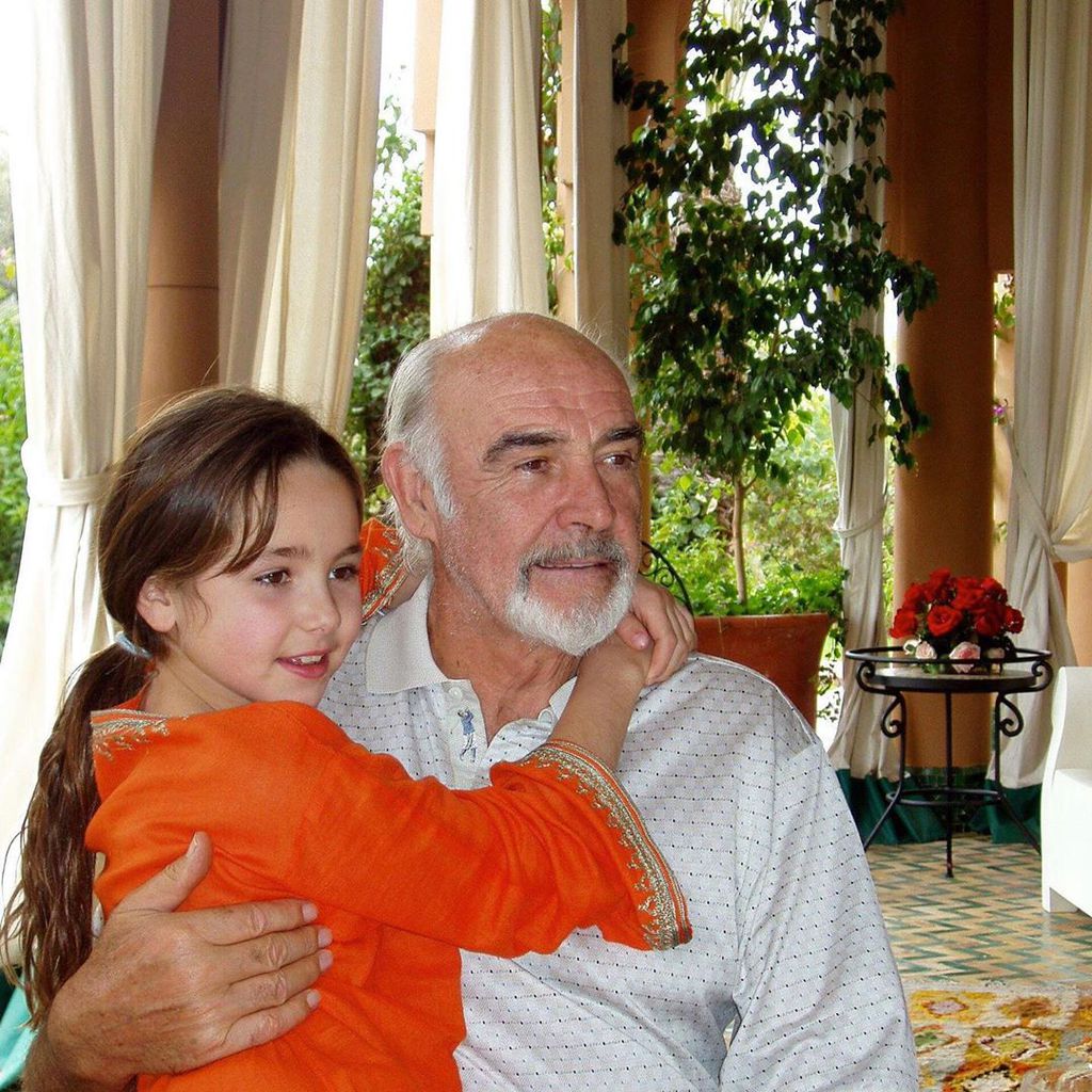 Saskia und Sean Connery