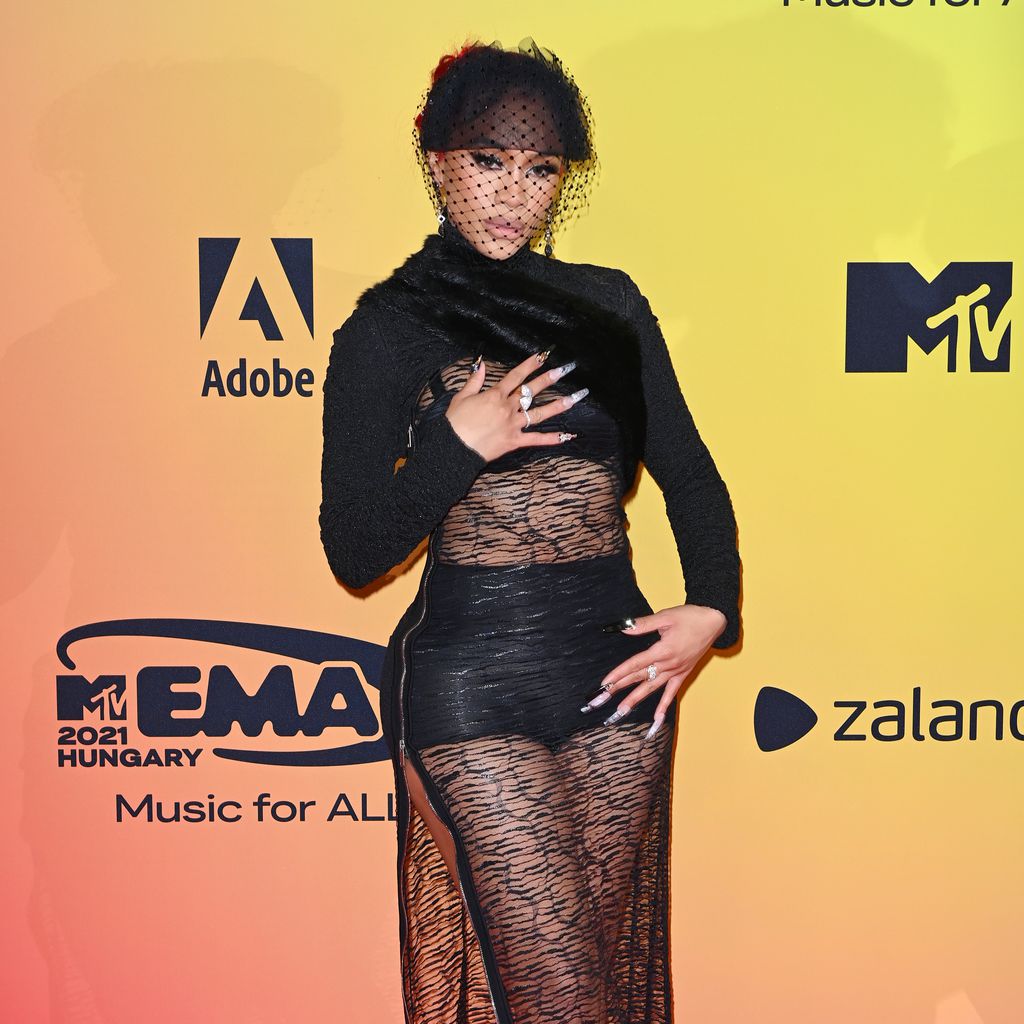 Saweetie bei den MTV EMAs, 2021
