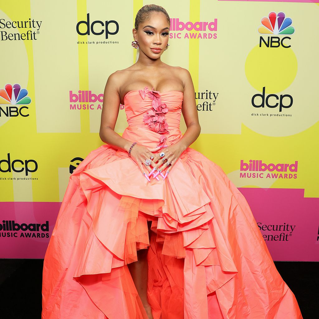 Rapperin Saweetie bei den Billboard Music Awards, 2021