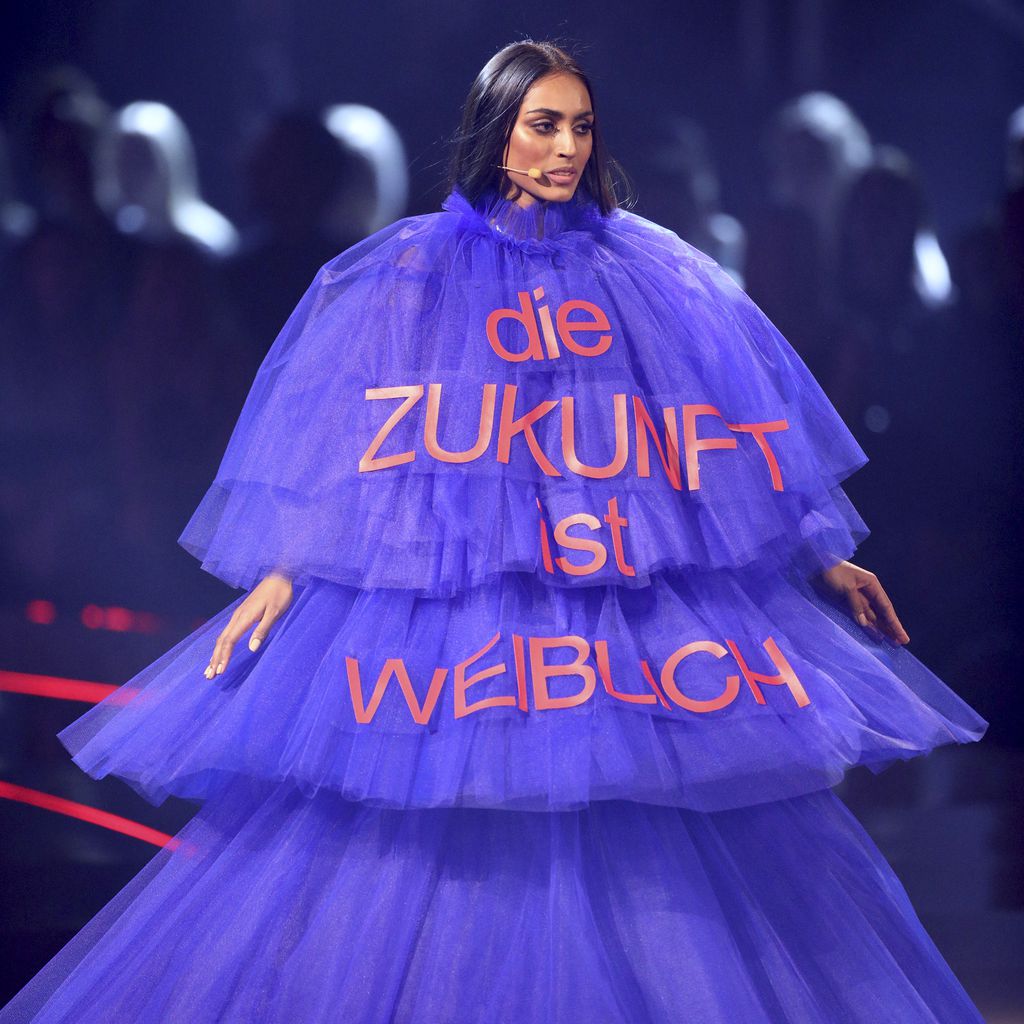 Sayana im Mai 2019 beim GNTM-Finale in Düsseldorf