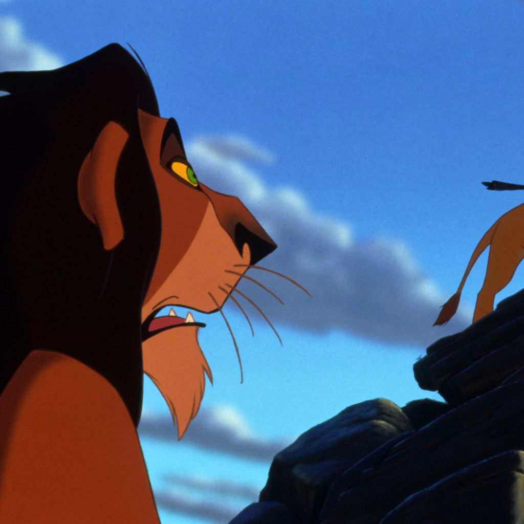 Scar und Mufasa aus "Der König der Löwen"