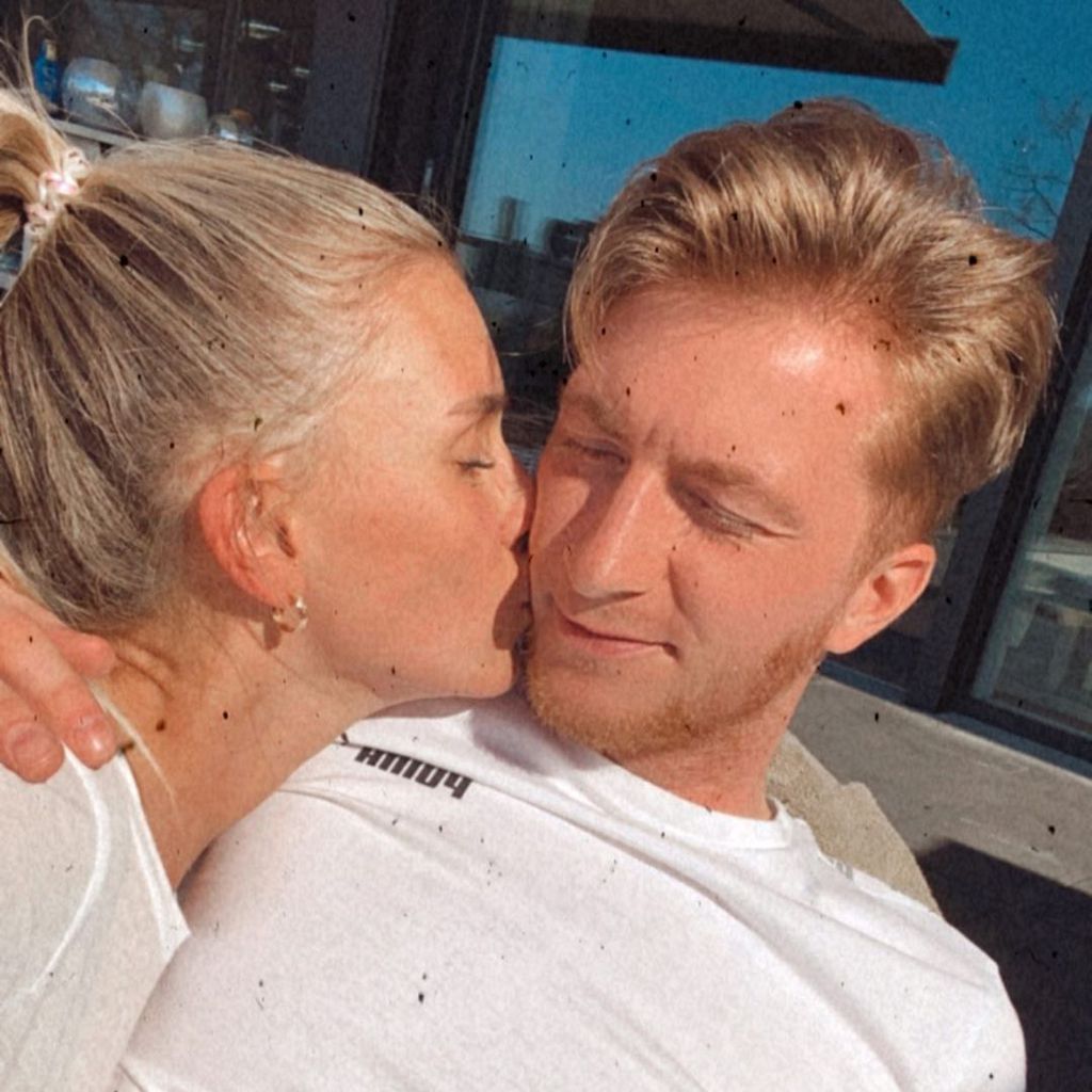 Scarlett Gartmann und Marco Reus im April 2020