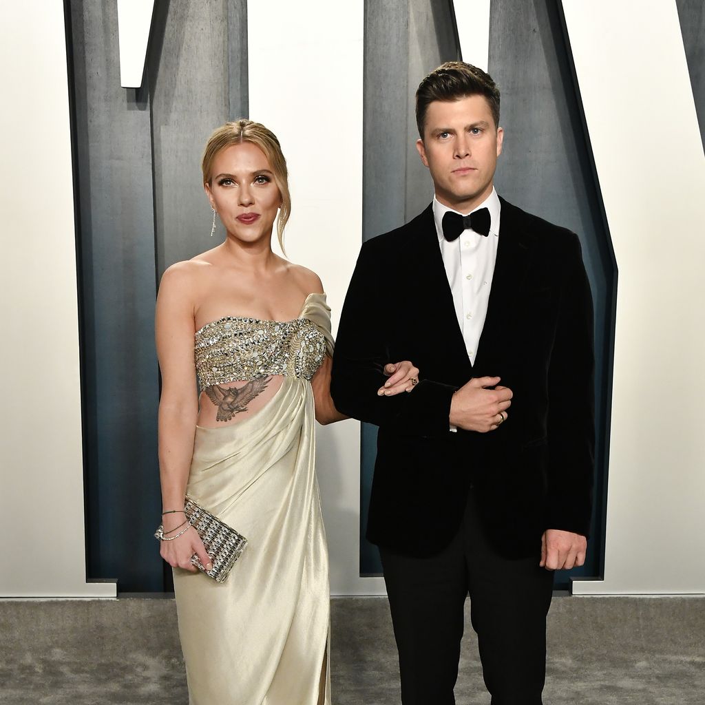 Scarlett Johansson and Colin, 2020
