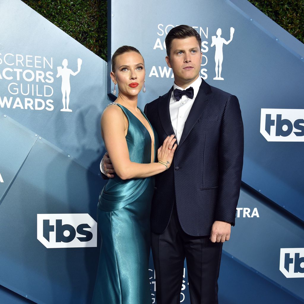 Scarlett Johansson und Colin Jost im Januar 2020 in Los Angeles