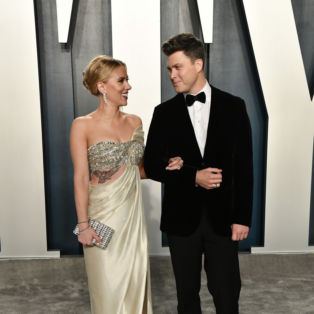 Scarlett Johansson und Colin Jost