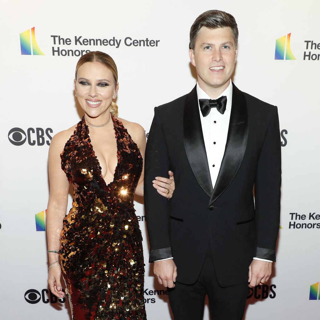 Scarlett Johansson und ihr Mann Colin Jost, Dezember 2021