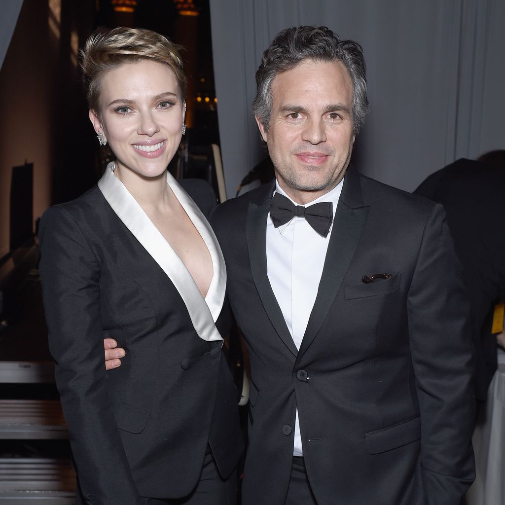 Scarlett Johansson und Mark Raffalo bei der amfAR Gala in New York 2017