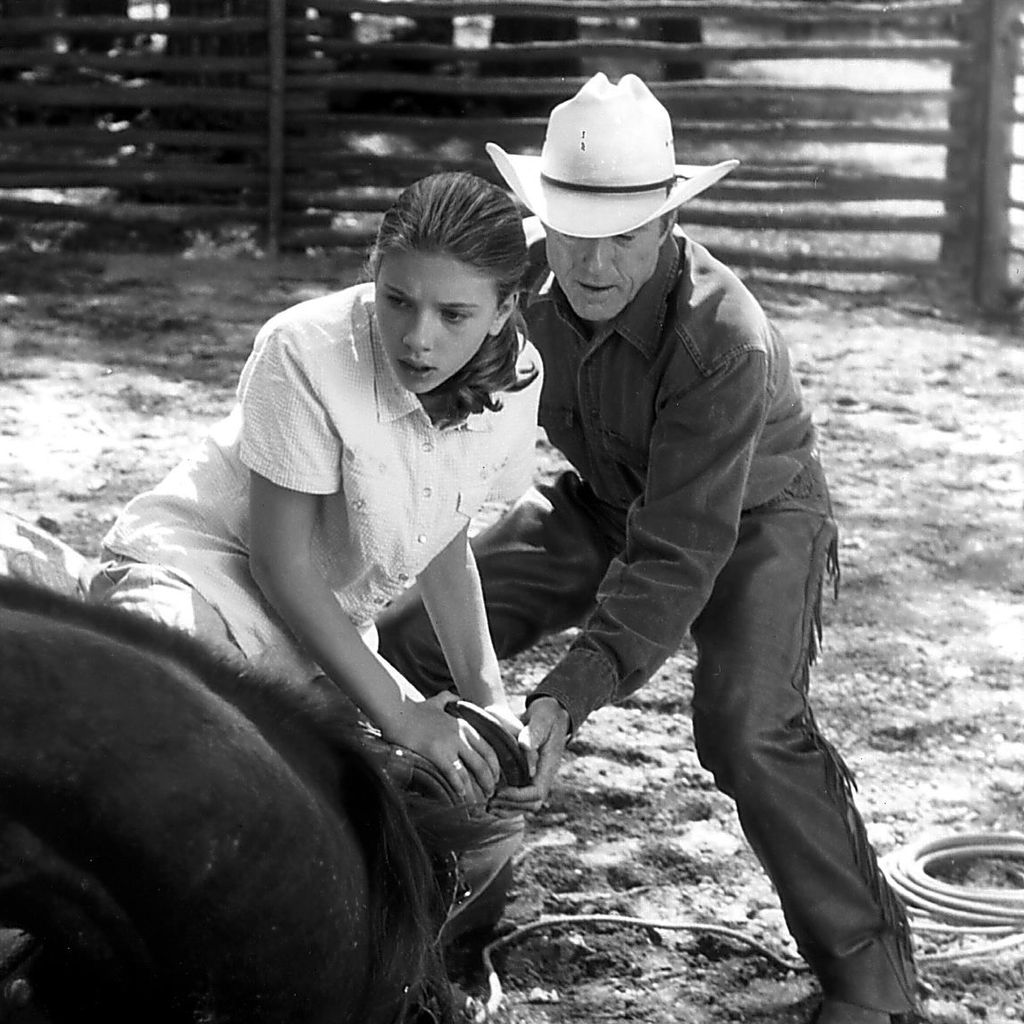 Scarlett Johansson und Robert Redford