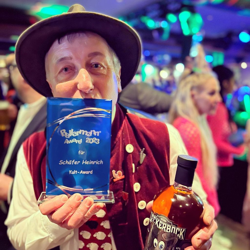 Schäfer Heinrich bei den Ballermann Awards 2023