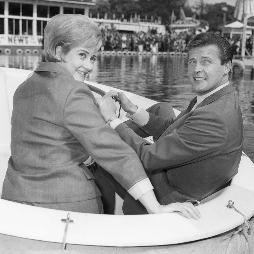 Schauspiel-Legenden Liz Fraser und Roger Moore