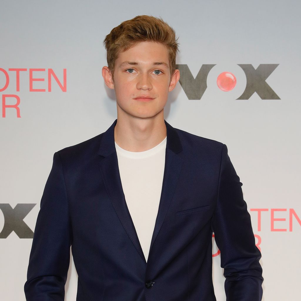 Schauspieler Damian Hardung beim Fotocall zur 3. Staffel von "Club der roten Bänder"