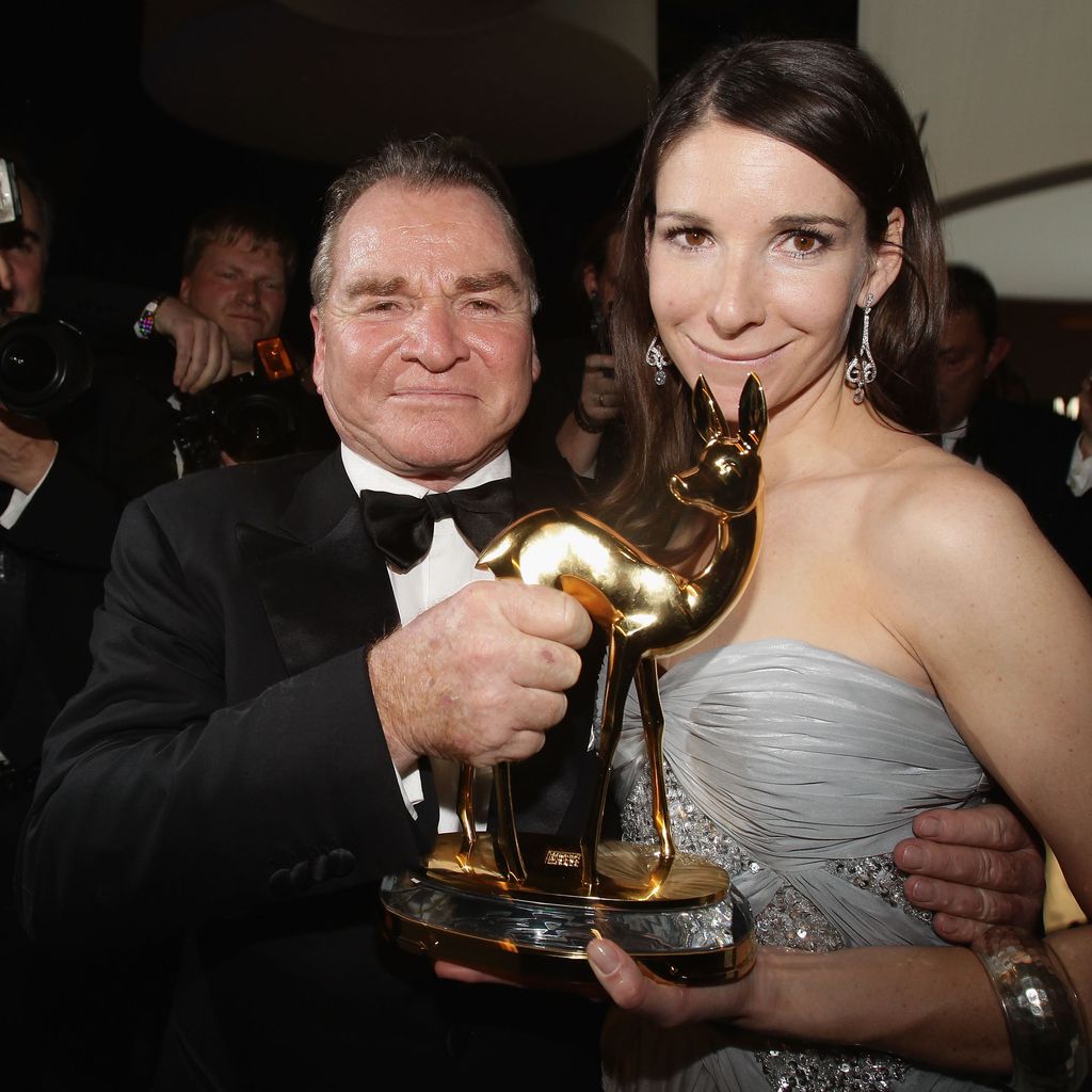 Schauspieler Fritz Wepper mit Tochter Sophie