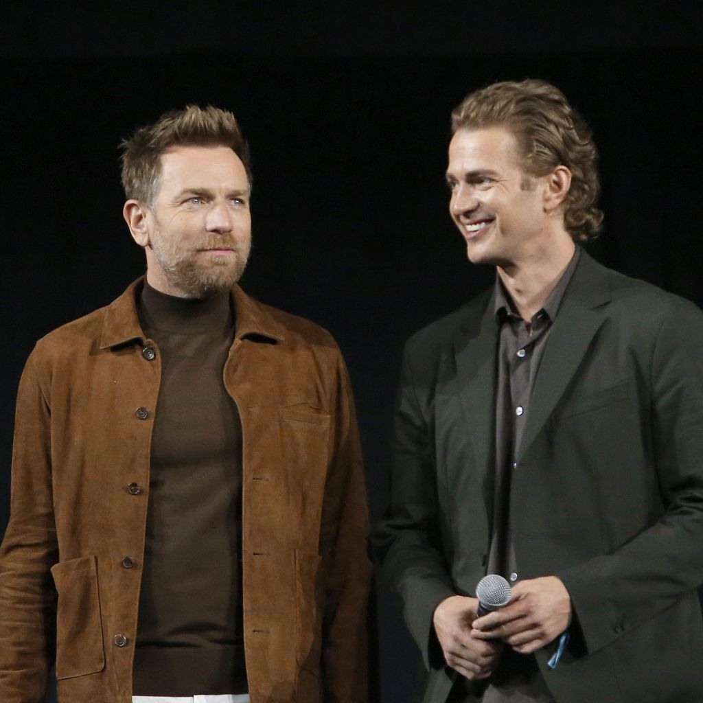 Hayden Christensen und Ewan McGregor im Mai 2022