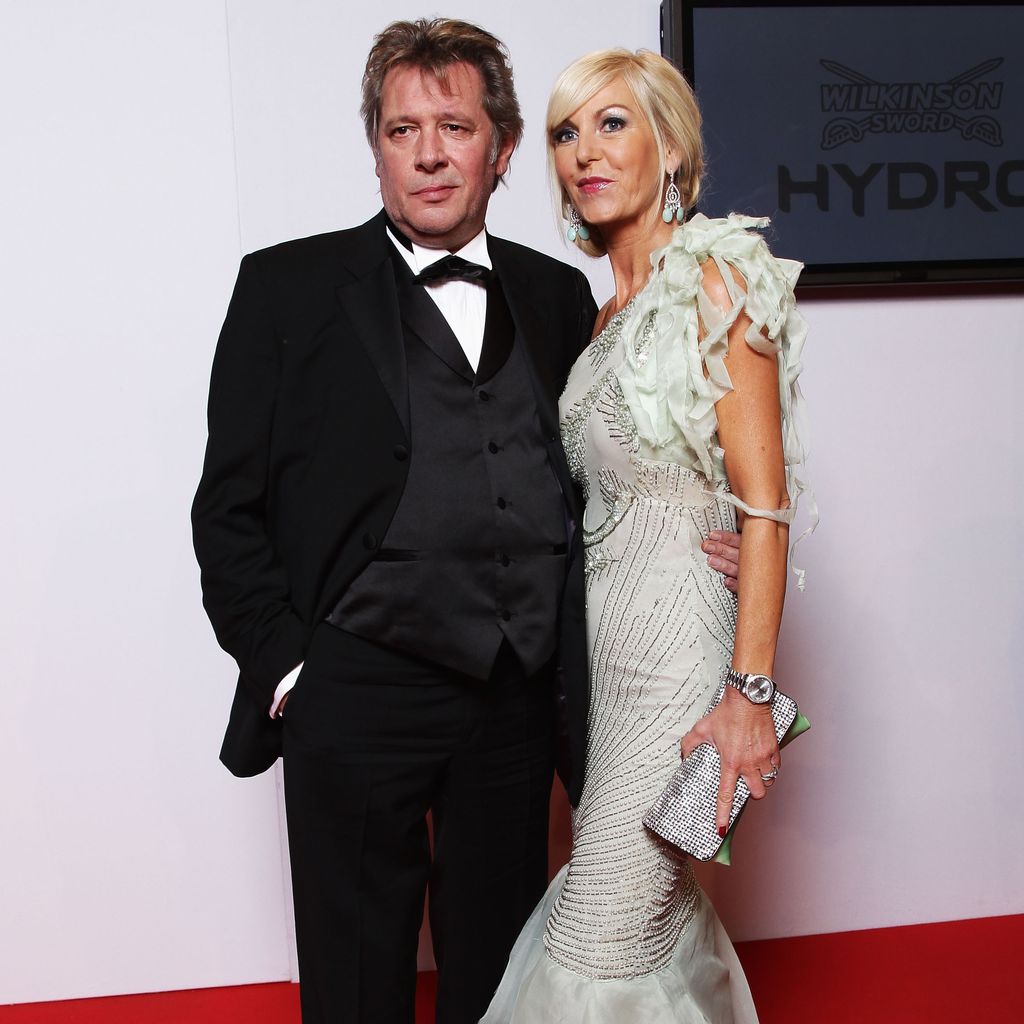 Schauspieler Jan Fedder mit seiner Frau Marion beim Bambi 2010