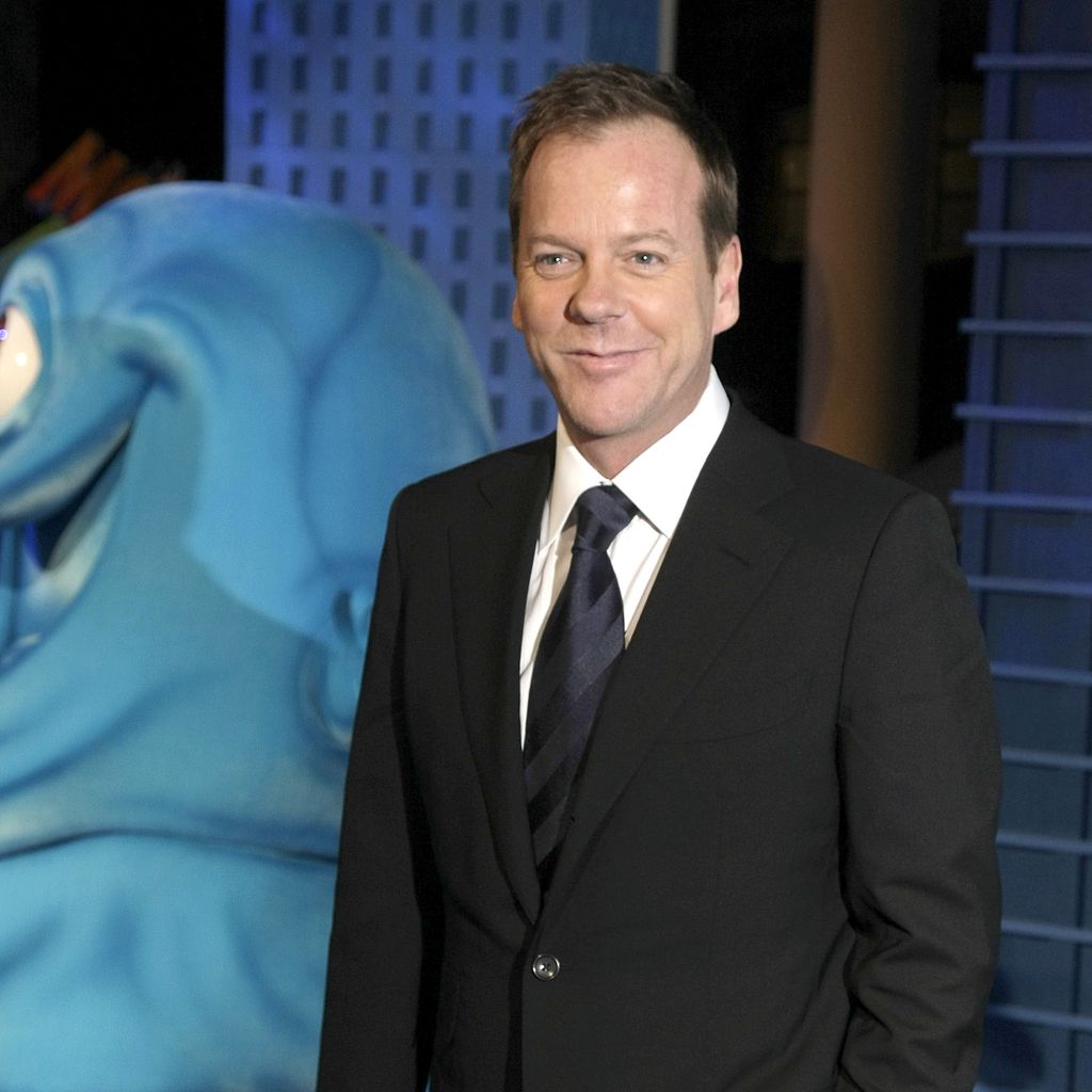 Schauspieler Kiefer Sutherland bei der Premiere des Films "Monster vs. Aliens" in Berlin