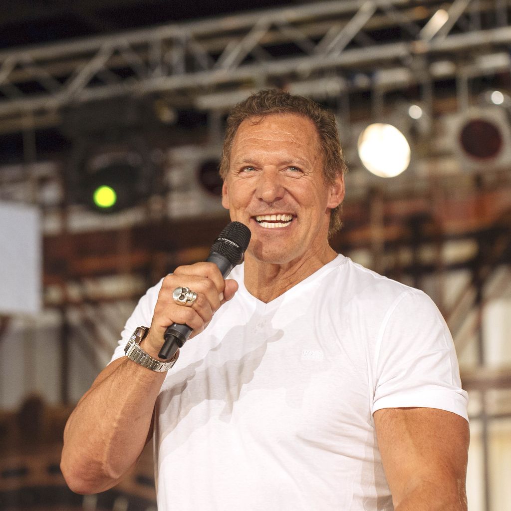 Schauspieler Ralf Möller bei der FIBO Messe in Köln