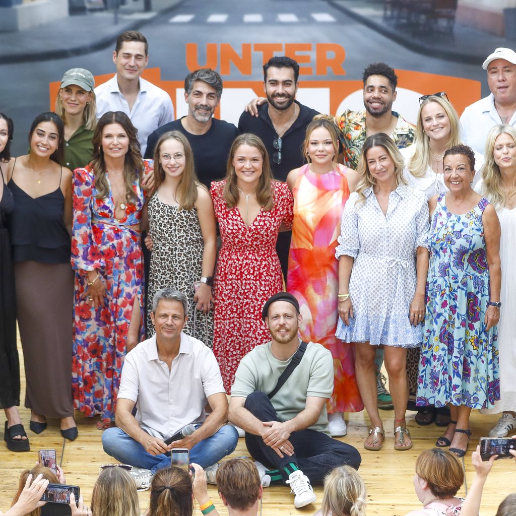 Cast von "Unter Uns" beim Fantreffen im Kölner Coloneum, 11. August 2025