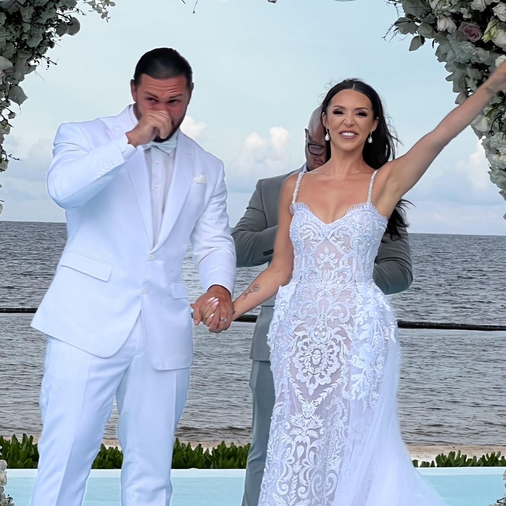 Scheana Shay und Brock Davies im August in Cancun, Mexiko