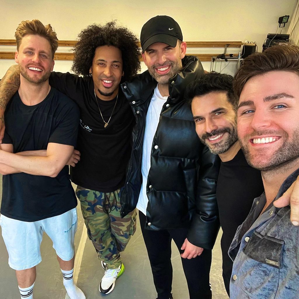 Schlager-Boygroup Team 5ünf im März 2023