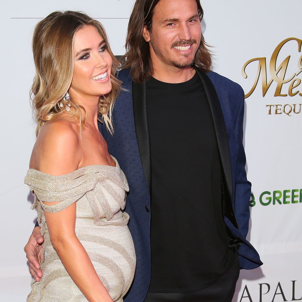 Audrina Patridge mit ihrem Verlobten Corey Bohan