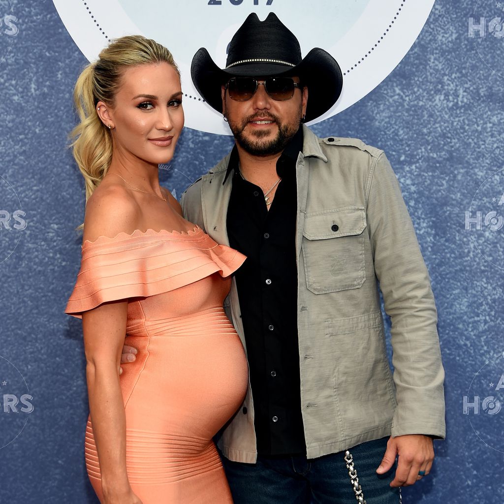 Jason Aldean und seine Ehefrau Brittany Kerr