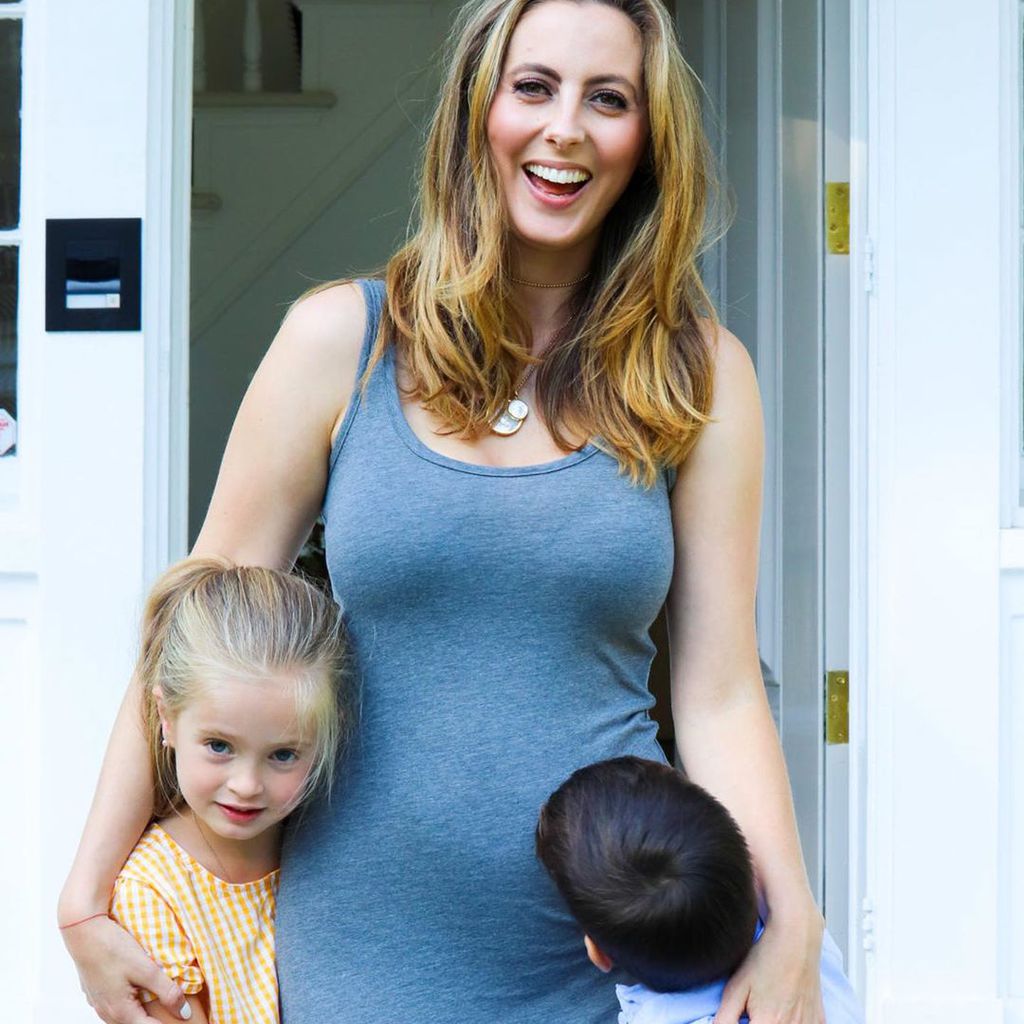 Eva Amurri Martino mit Tochter Marlowe und Sohn Marjor im September 2019