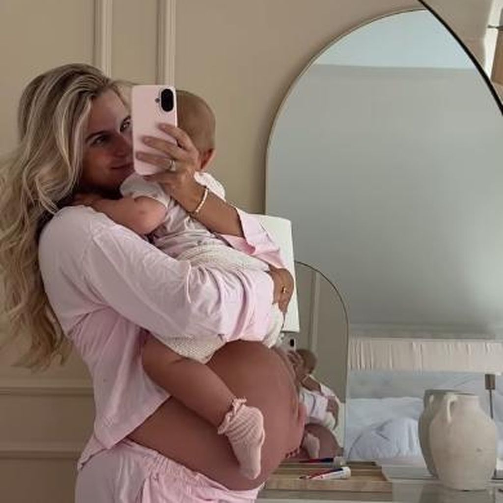 Sarah Franssen mit ihrer Tochter