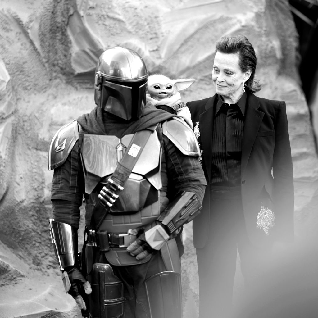 Sigourney Weaver bei der Weltpremiere von "The Mandalorian and Grogu" in Los Angeles