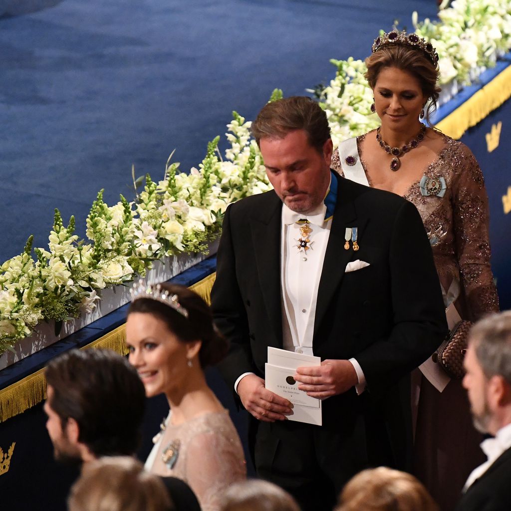 Schweden-Royals bei der Nobelpreis-Verleihung 2017
