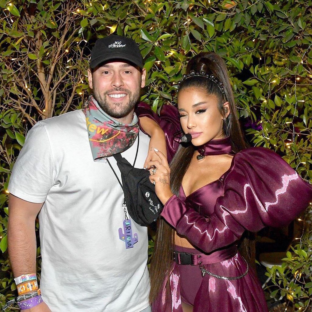 Scooter Braun und Ariana Grande