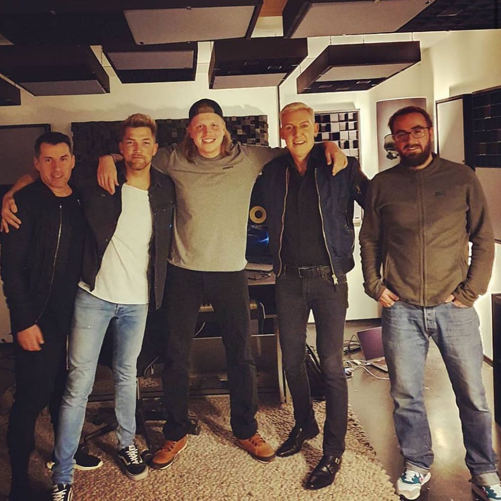 Scooter mit Finch Asozial im Studio