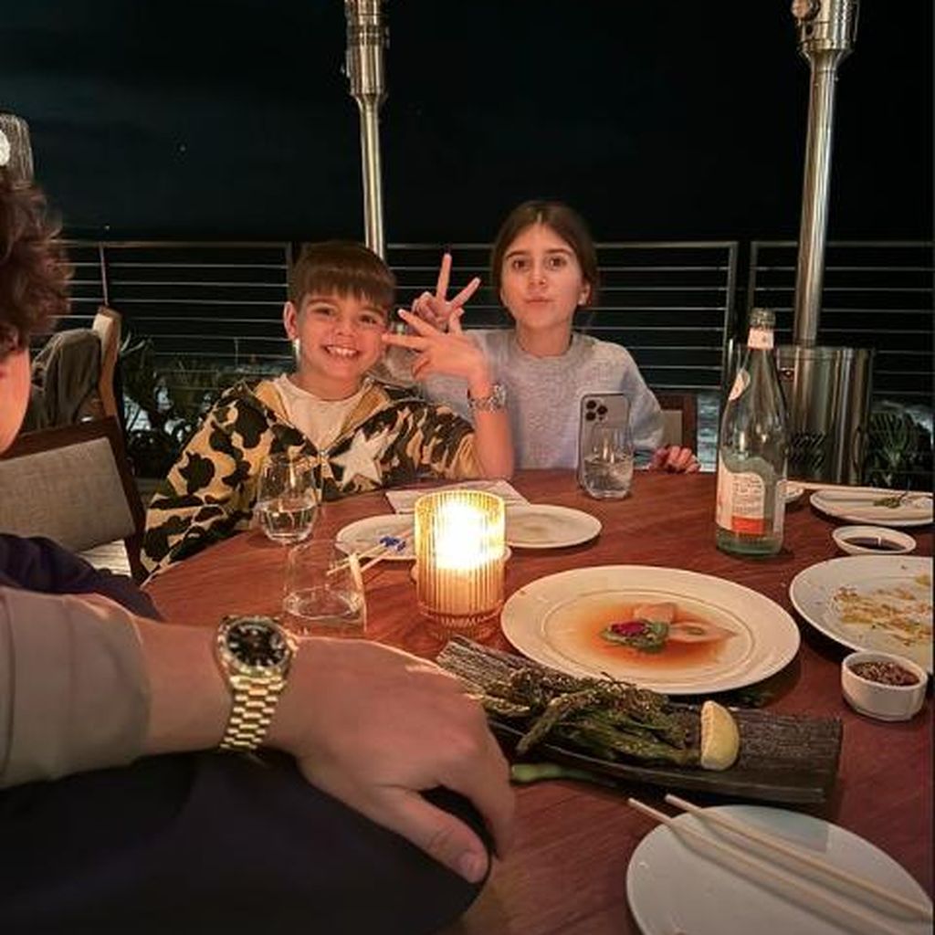 Scott Disick mit seinen Kids